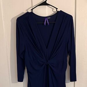 Seraphine Maternity Royal Blue Dress (L)